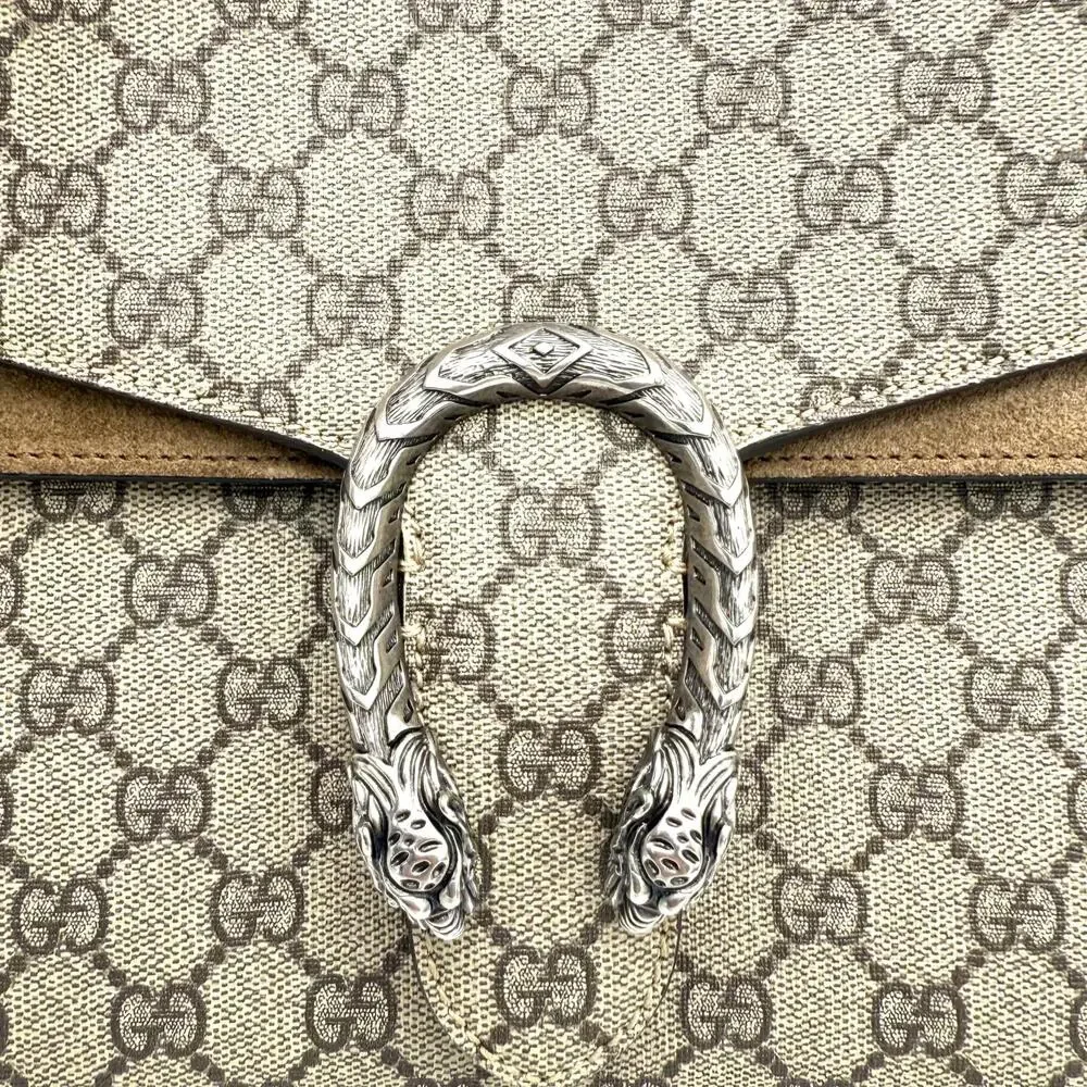 Dionysus Medium GG Supreme Monogram Canvas Bag - Picture 5 of 10